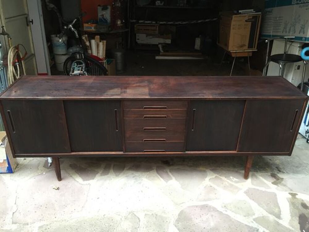 Buffet en Teck vintage Nils Jonsson Meubles