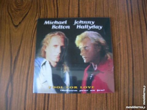 CD JOHNNY HALLYDAY Fool for love - MICHAEL BOLTON 9 Nantes (44)