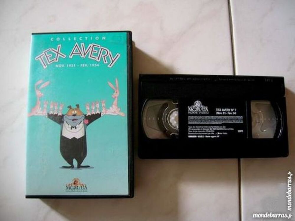 K7 Video TEX AVERY NOV. 1951- FEVR. 1954 DVD et blu-ray