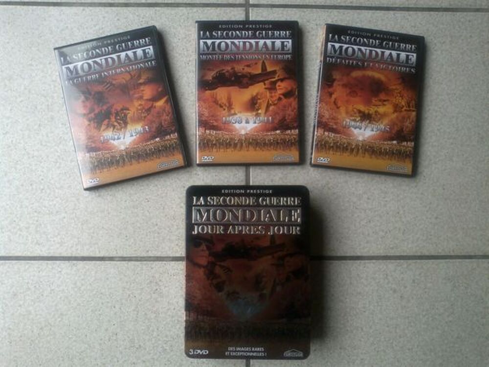 La seconde guerre mondiale jour apr&egrave;s jour DVD et blu-ray