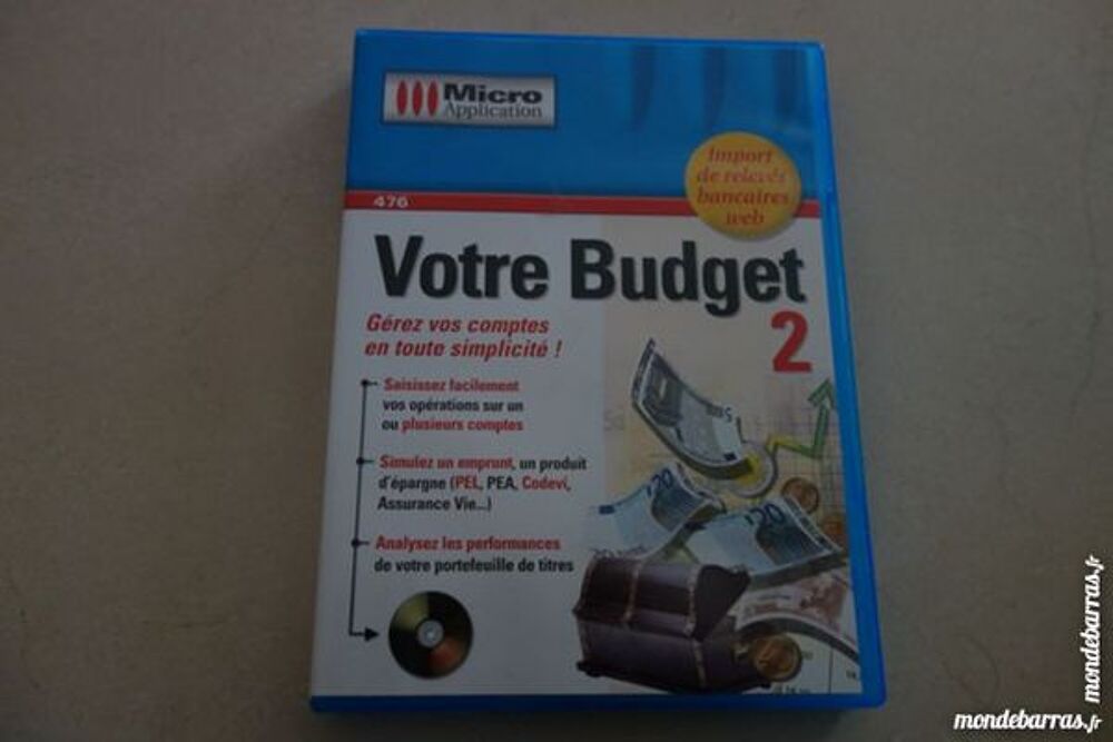 CD ROM &laquo;Votre Budget&raquo; Jeux / jouets