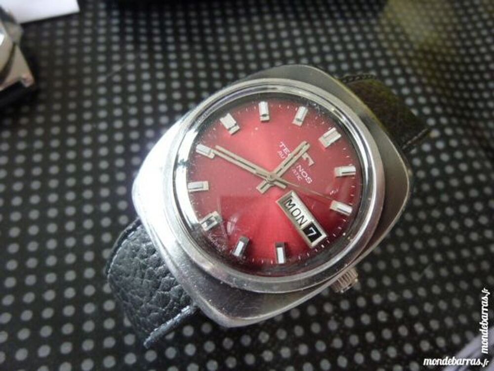 TECHNOS montre SUISSE automatique 25 rubis TEC0001 Bijoux et montres