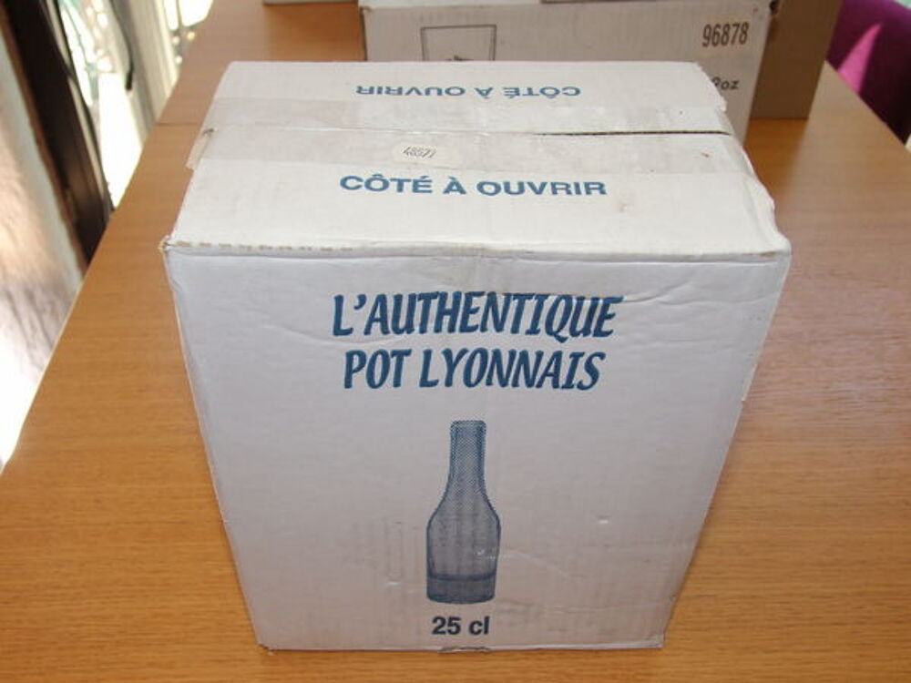 Bo&icirc;te de 6 pot Lyonnais - 25 cl - neufs Cuisine