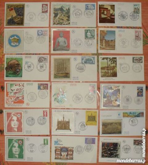 18 enveloppes 1 er jour franaises 20 Montreuil (93)