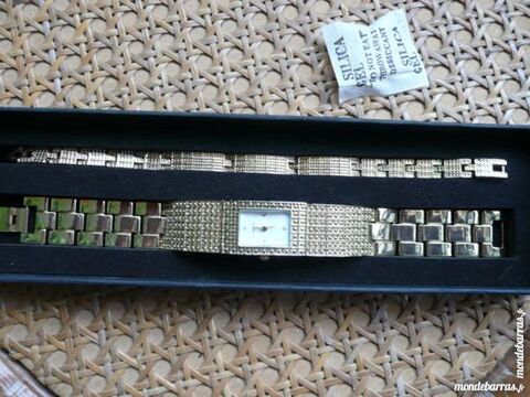 Jolie parure plaqu� or montre quartz & bracelet 47 Bordeaux (33)