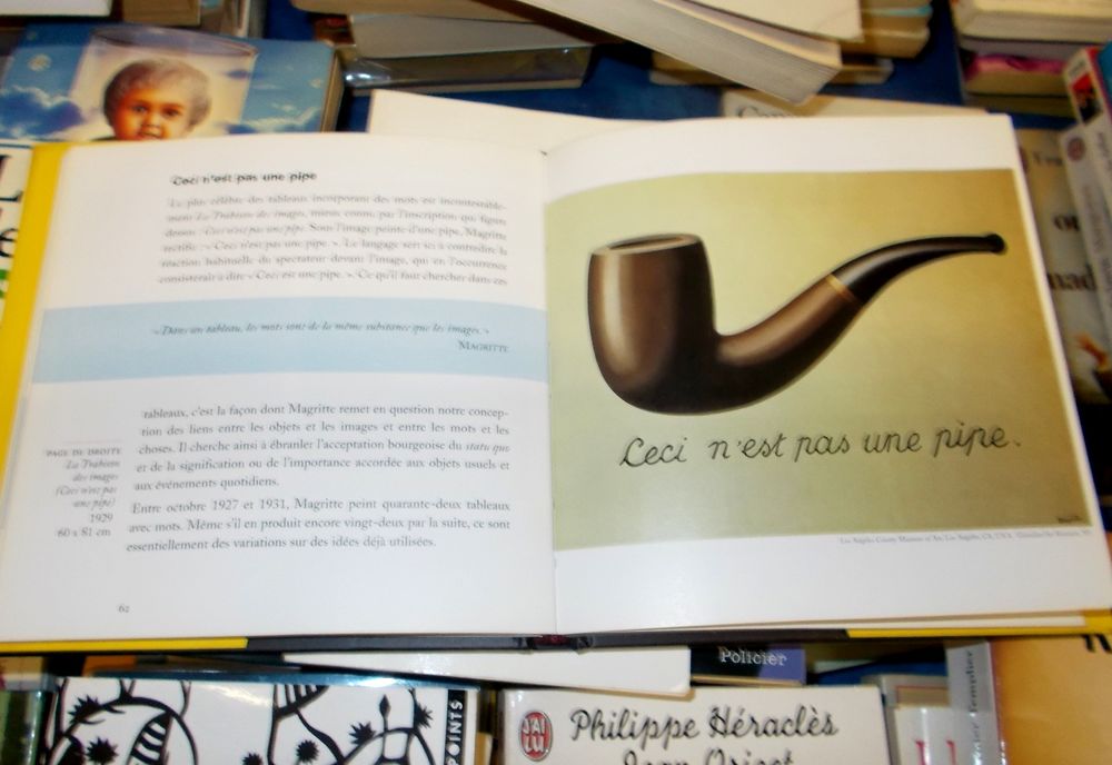 petit livre d'art des tableaux de ren&eacute; magritte Livres et BD