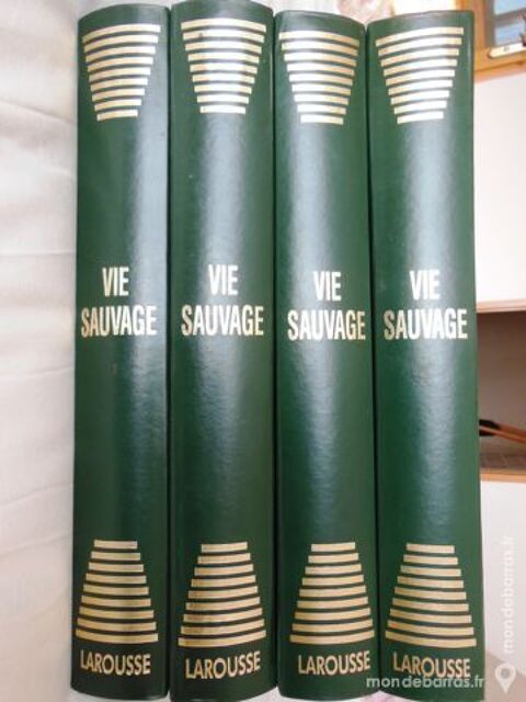 4 RELIURES LAROUSSE VIE SAUVAGE 5 Gennevilliers (92)