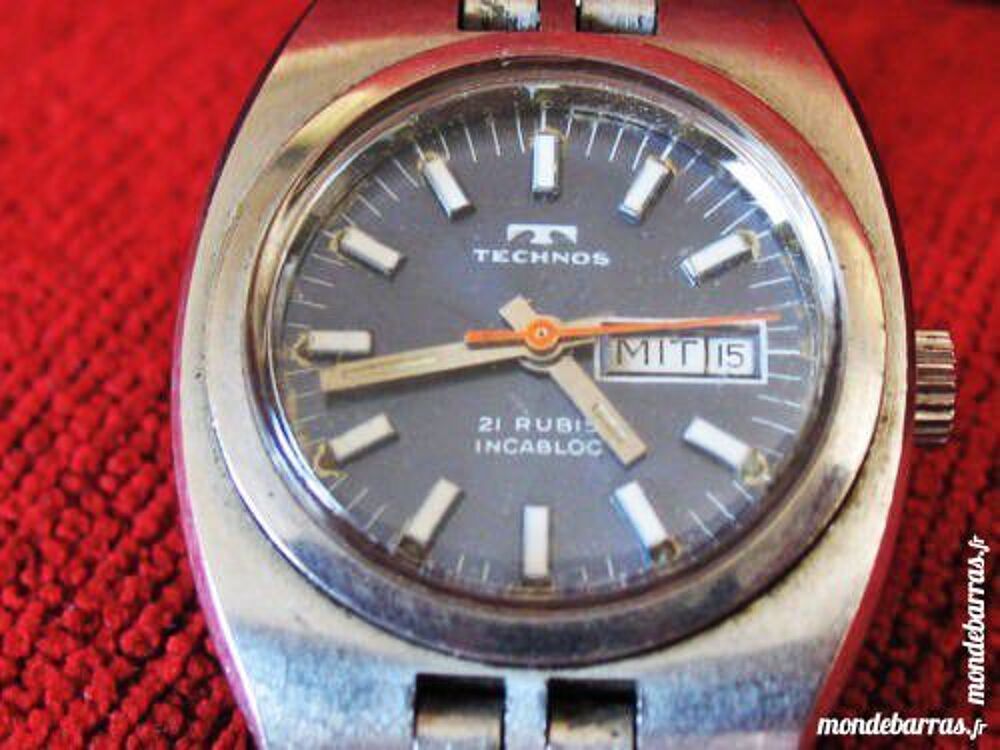 TECHNOS montre dame SUISSE automatique 21r TEC0002 Bijoux et montres
