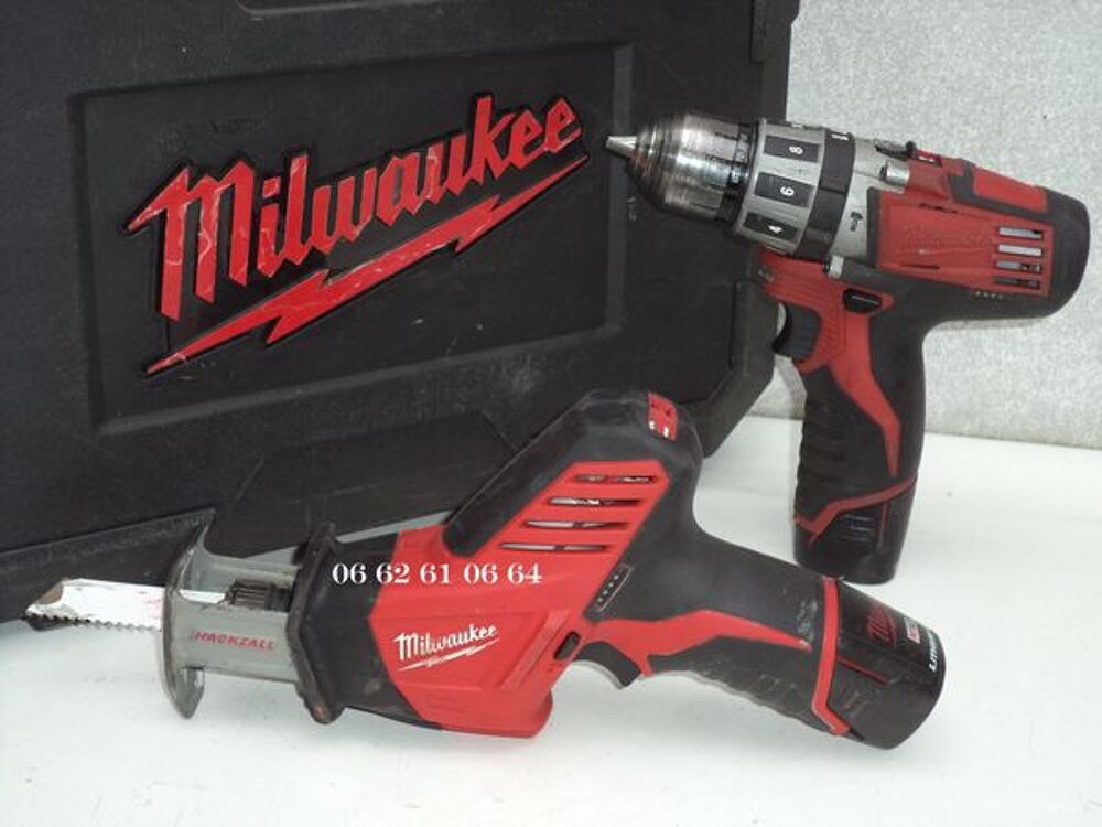 Scie + visseuse MILWAUKEE Bricolage