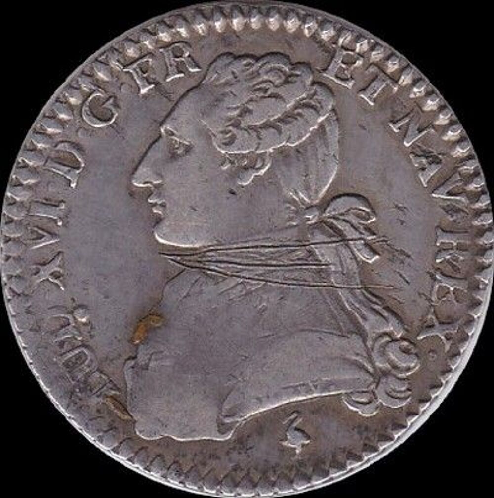 Louis XVI 10&egrave;me d'&eacute;cu 1777A Paris 