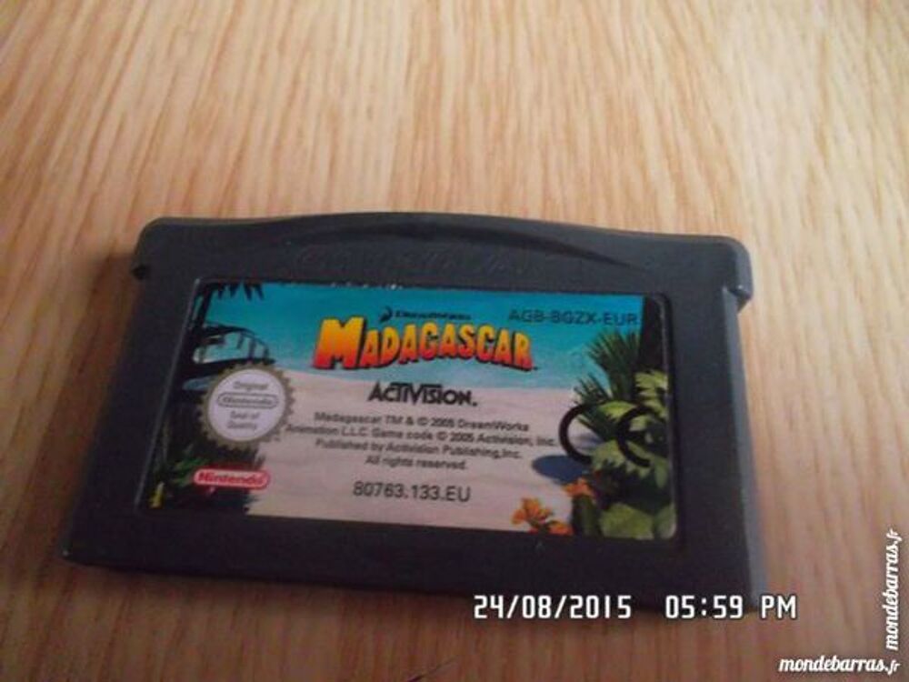 JEU DE CONSOLE MADAGASCAR Consoles et jeux vidéos