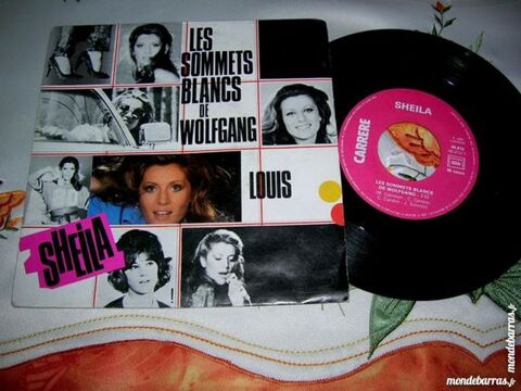 45 TOURS SHEILA Les sommets blancs de Wolfgang 5 Nantes (44)