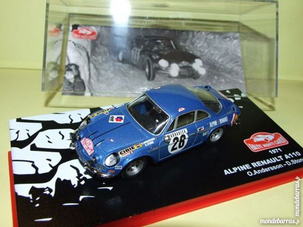 Alpine A110 1er Monte Carlo 1971 1/43 Neuf Boite Jeux / jouets