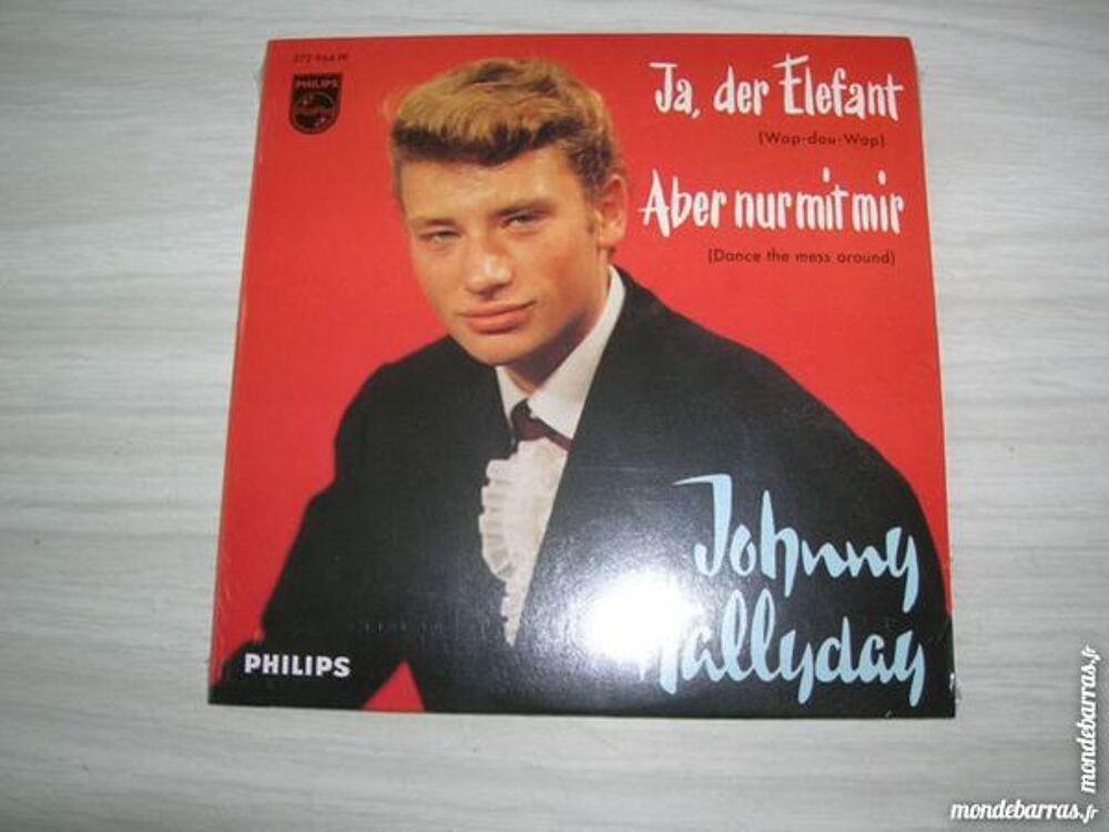 CD JOHNNY HALLYDAY chante en Allemand Ja, der elef CD et vinyles