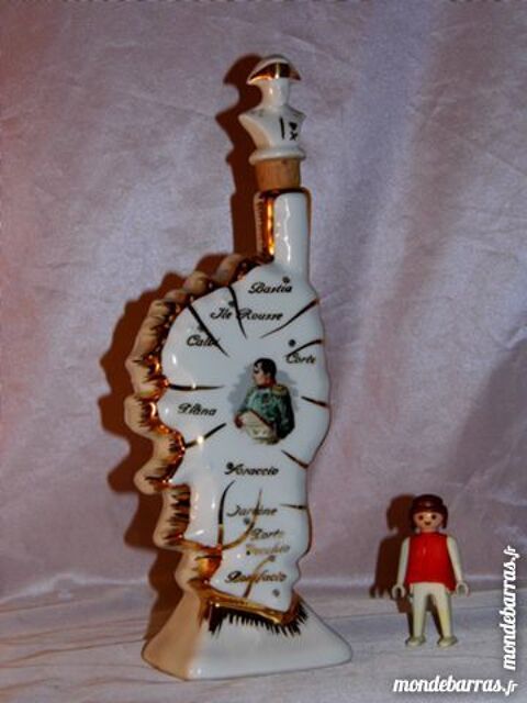Bouteille Alcool Porcelaine Napoleon Corse vintage 20 Dunkerque (59)