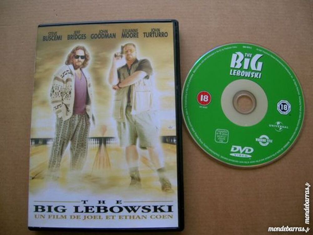 DVD THE BIG LEBOWSKI - Film des Fr&egrave;res COEN DVD et blu-ray
