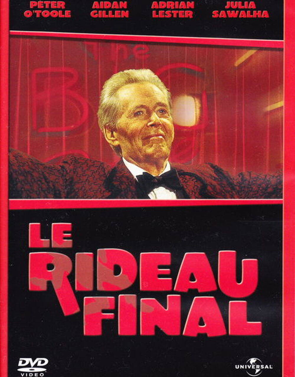DVD Le Rideau final
DVD et blu-ray