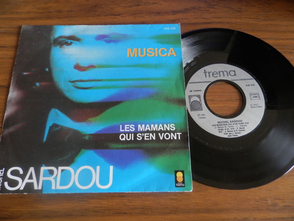 Michel Sardou - Musica / les mamans qui s'en vont CD et vinyles