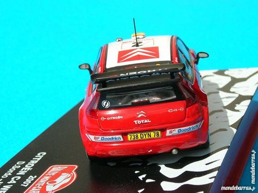 Citro&euml;n C4 Wrc 2 Sordo Monte Carlo 2007 1/43 Neuf Jeux / jouets