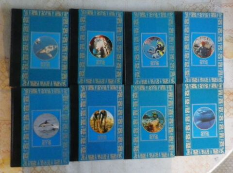 8 LIVRES COUSTEAU vendus en lot ou à l'unité 30 Attainville (95)