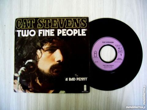 45 TOURS CAT STEVENS Two fine people 6 Nantes (44)