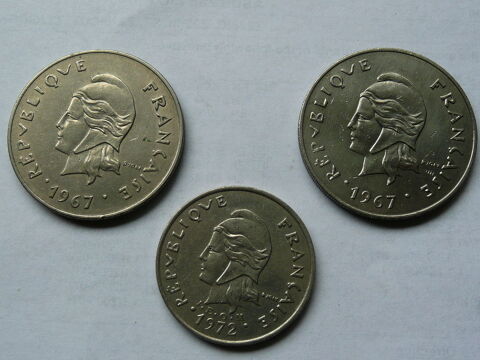 Lot de 3 pi�ces Colonie Fran�aise 13 Bordeaux (33)