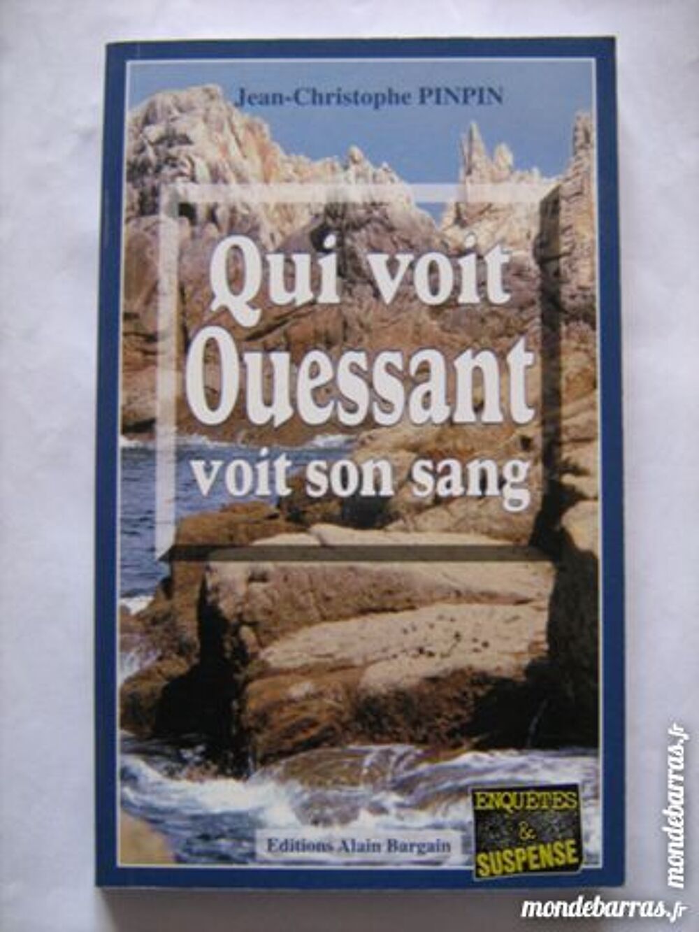 QUI VOIT OUESSANT VOIT SON SANG policier BARGAIN Livres et BD