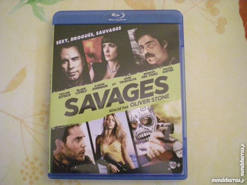 Blu Ray &laquo; Savages &raquo; DVD et blu-ray