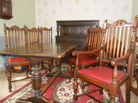Ensemble buffet+table+six chaises - style Victorien 300 Crilly (03)