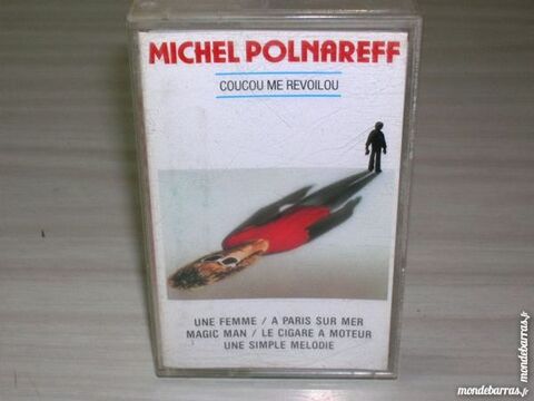 K7  MICHEL POLNAREFF Coucou me revoilou 10 Nantes (44)