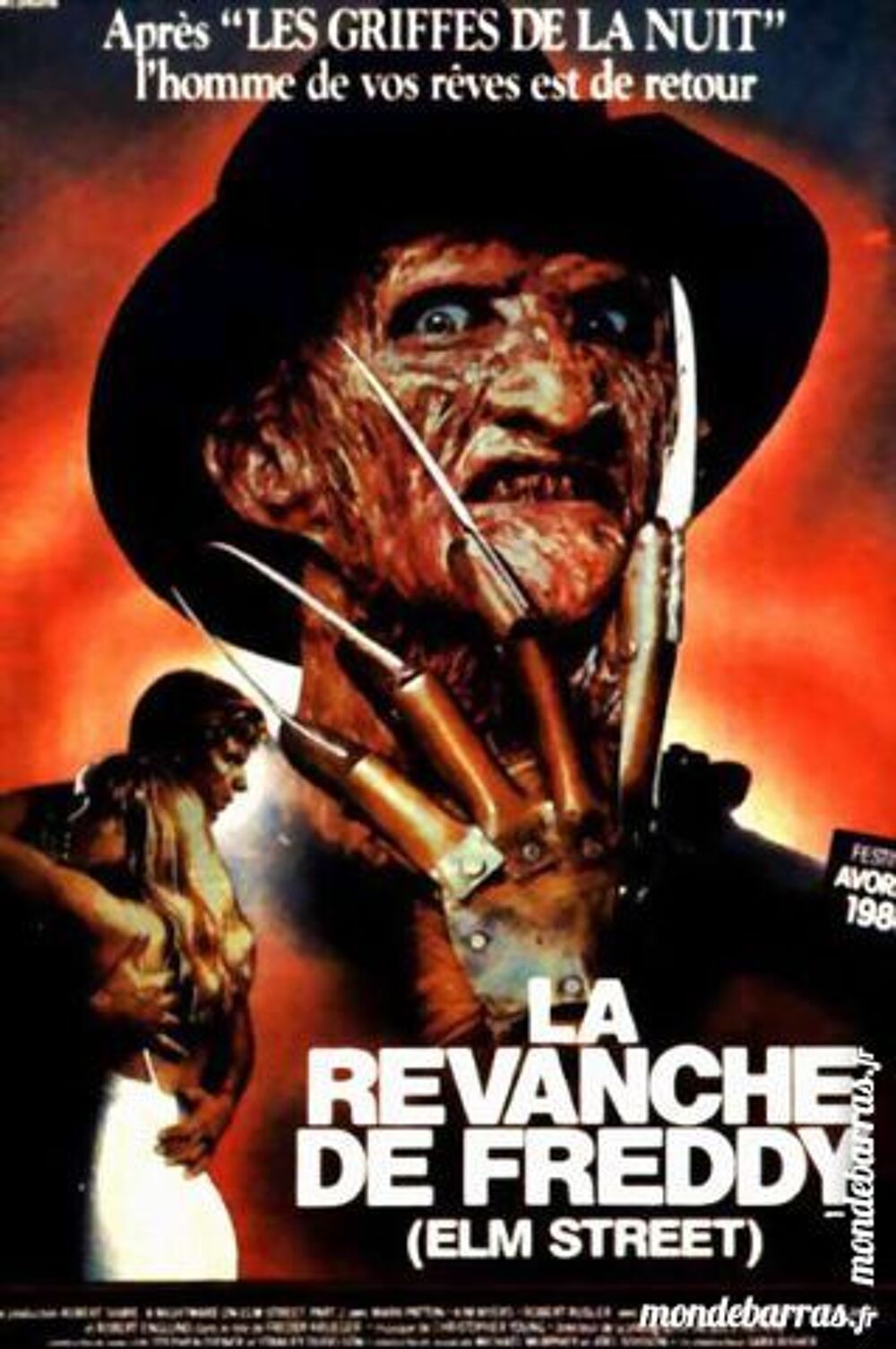 K7 vhs: La Revanche de Freddy (243) DVD et blu-ray