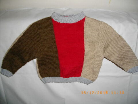 PULL EN LAINE - 2 ANS - FAIT MAIN 20 Perros-Guirec (22)
