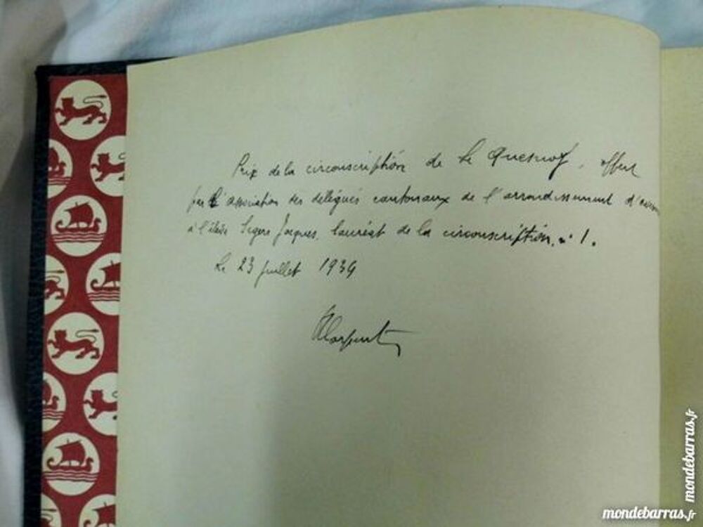 Livre ancien 1933 Contes et nouvelles pays normand Livres et BD