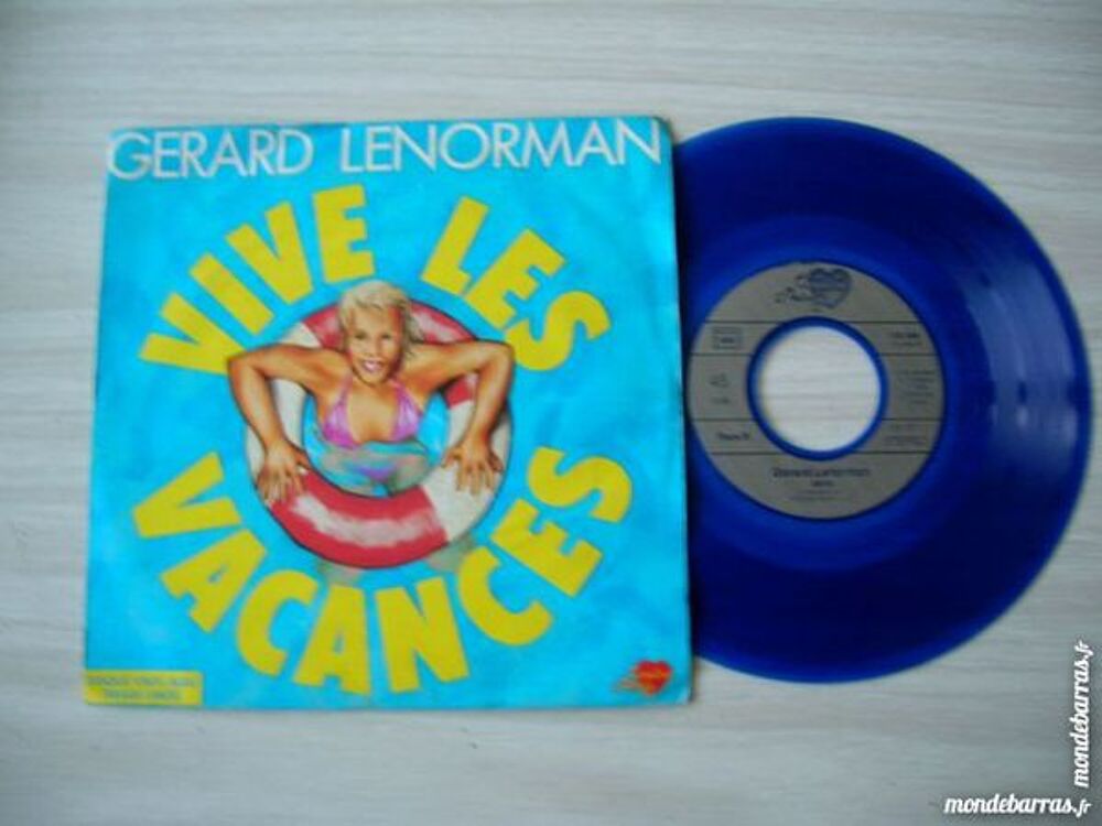 45 TOURS GERARD LENORMAN Vive les vacances CD et vinyles