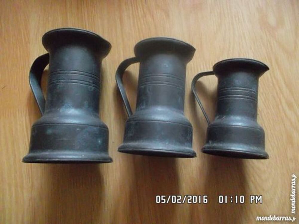 SERIE POT EN METAL POUR DECO*5E*KIKI60230 Décoration