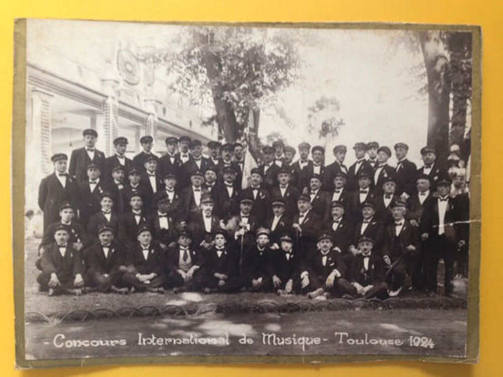 Photo Concours international de Musique - Toulouse 1924 