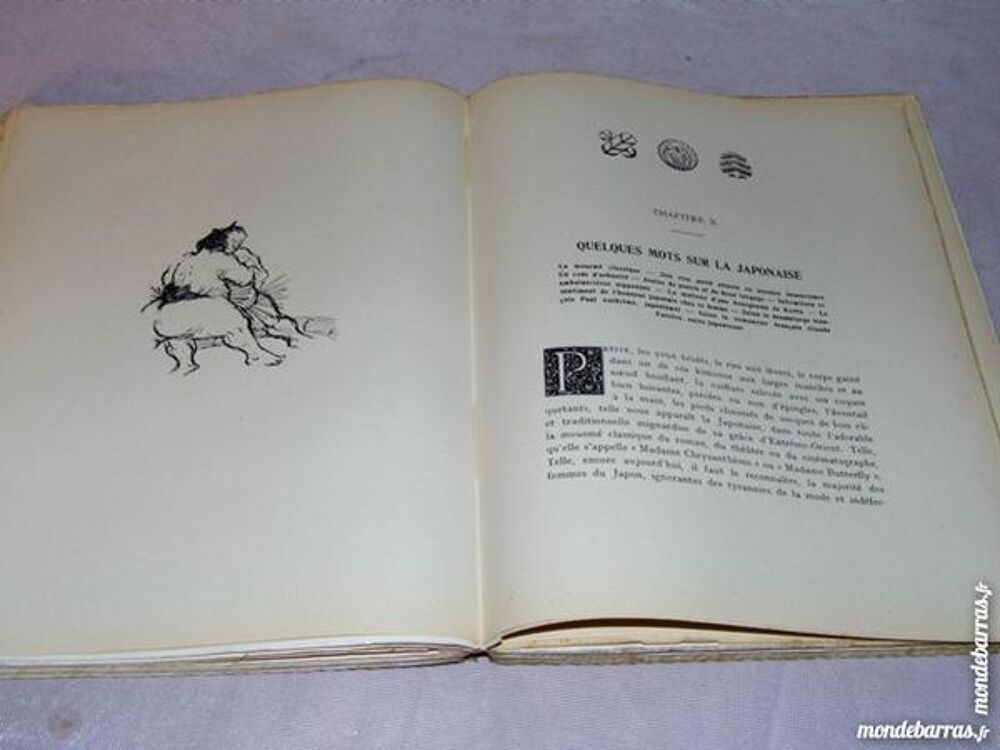 LE JAPON SOURIANT SAMOURAIS BRONZES GEISHAS 1923 Livres et BD