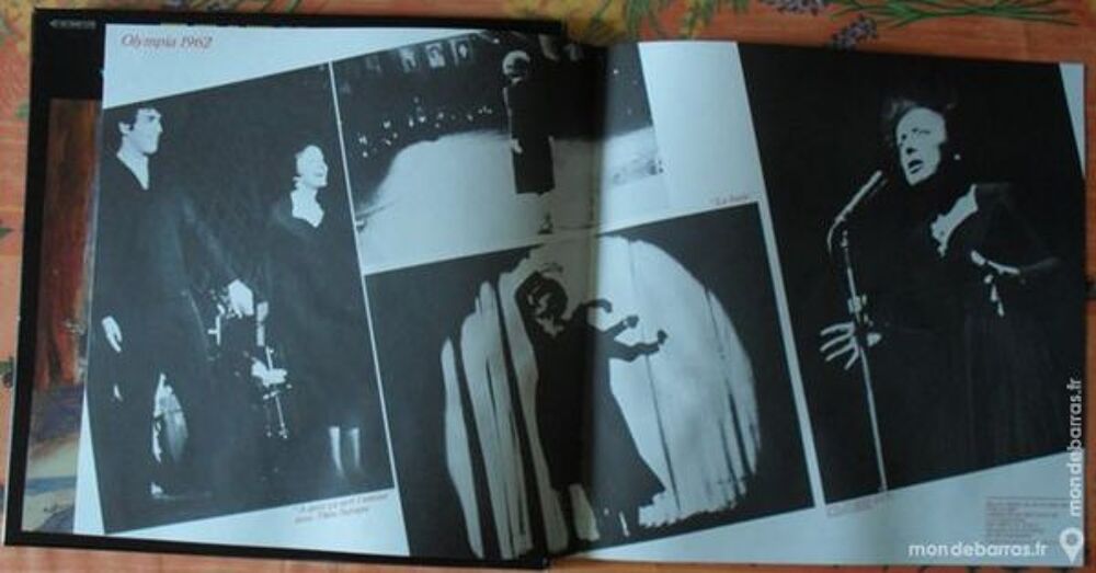 Edith PIAF ses enregistrements publics 1955-1963 CD et vinyles