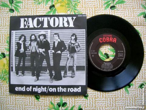 45 TOURS FACTORY End of night - PUNK 25 Nantes (44)