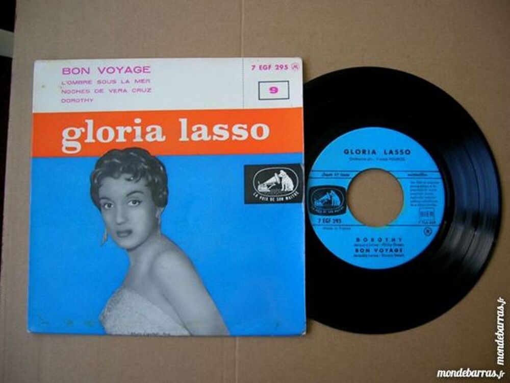 EP GLORIA LASSO Bon Voyage CD et vinyles