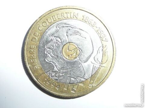 20 francs Pierre de Coubertin 1994 7 Bordeaux (33)