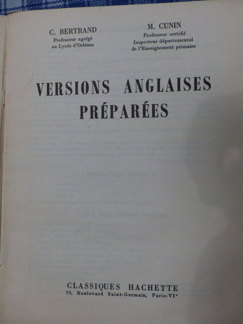 VERSIONS ANGLAISES  PREPAREES 3 Roclincourt (62)