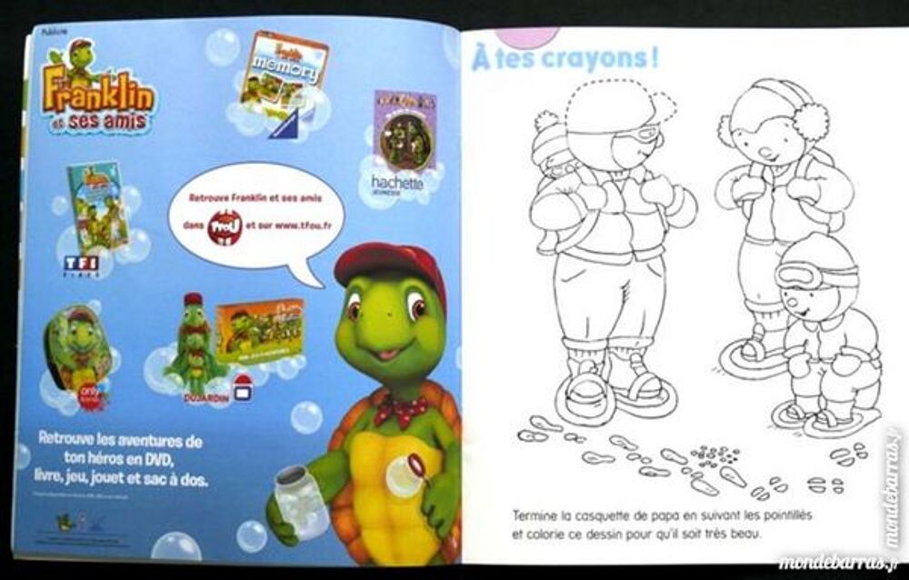 T'CHOUPI MAGAZINE - au ski / prixportcompris Livres et BD
