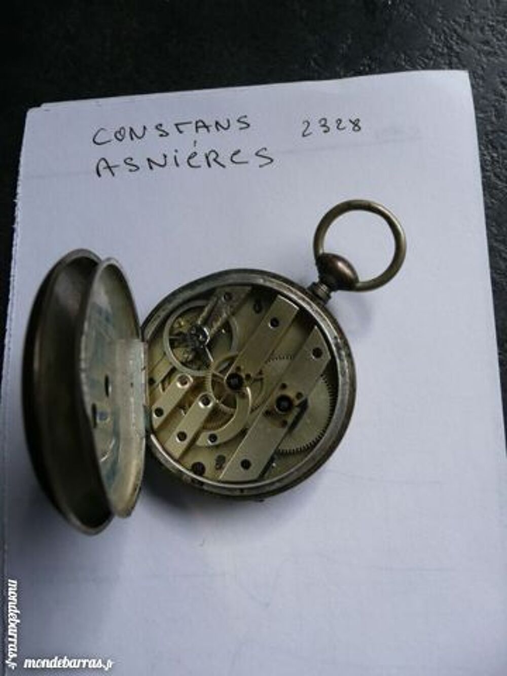 MONTRE ANCIENNE A GOUSSET EN ARGENT 