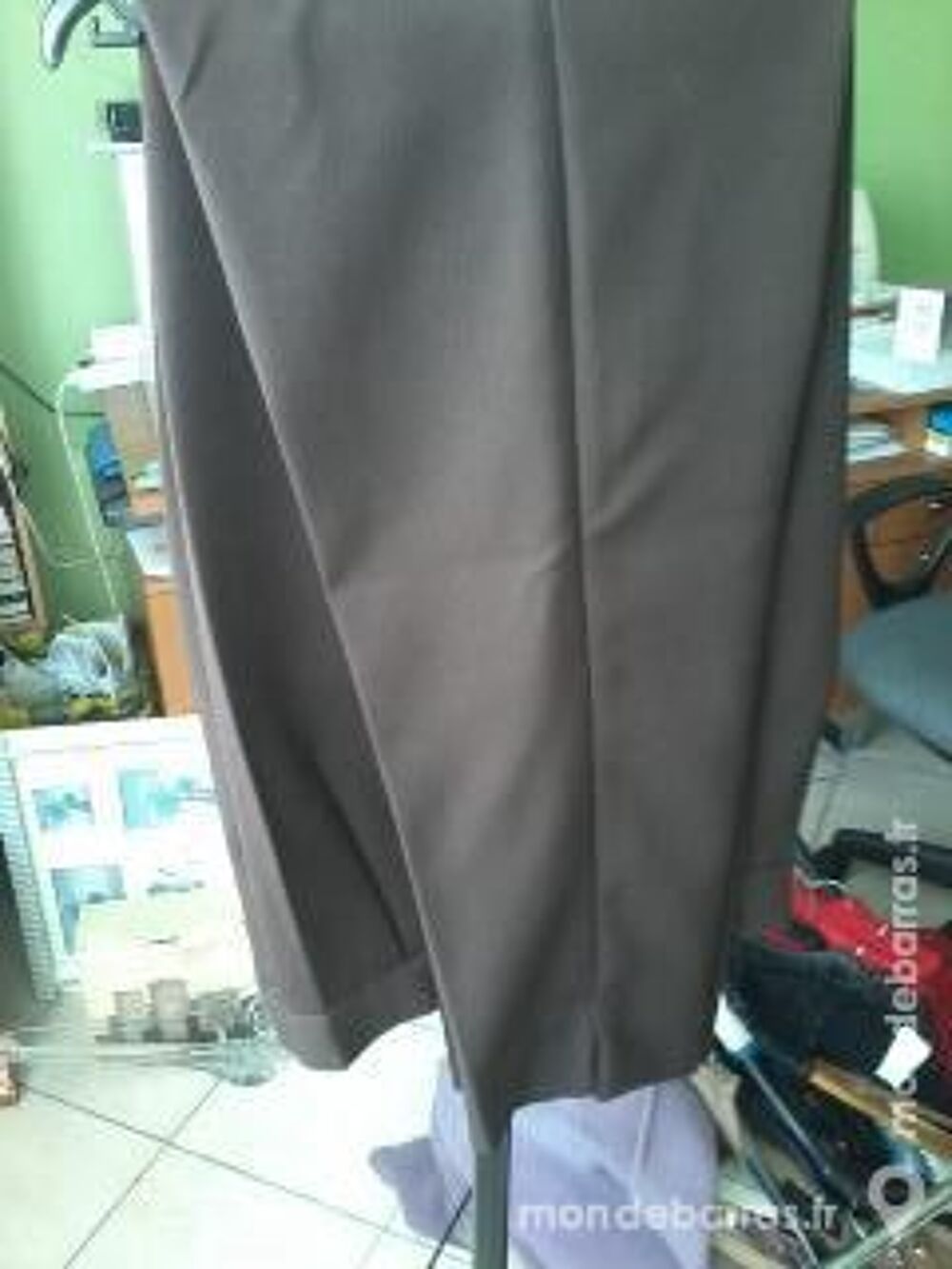 TAILLEUR PANTALON T38 couleur chocolat marron Vêtements