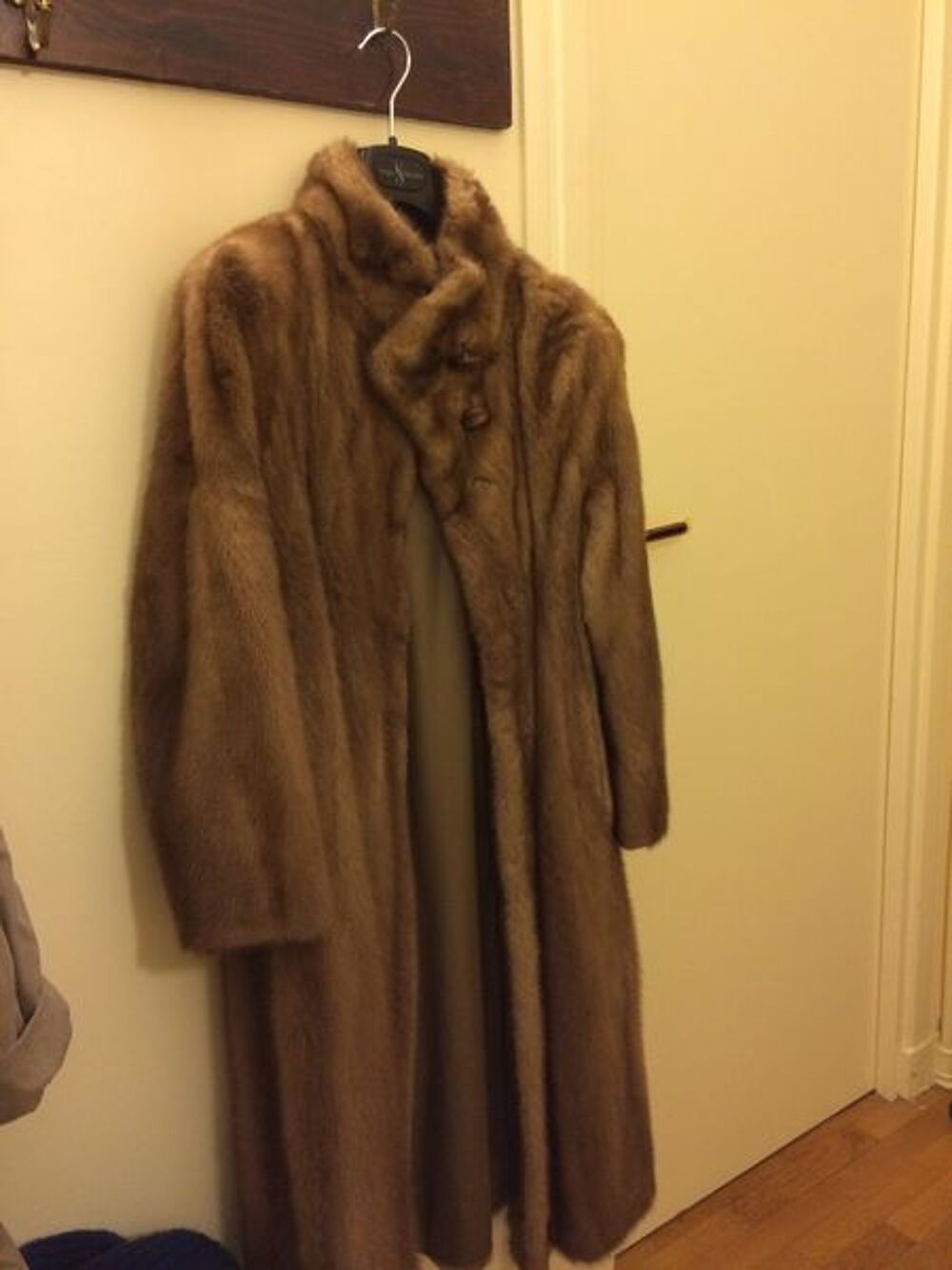 manteau de vison clair Vêtements