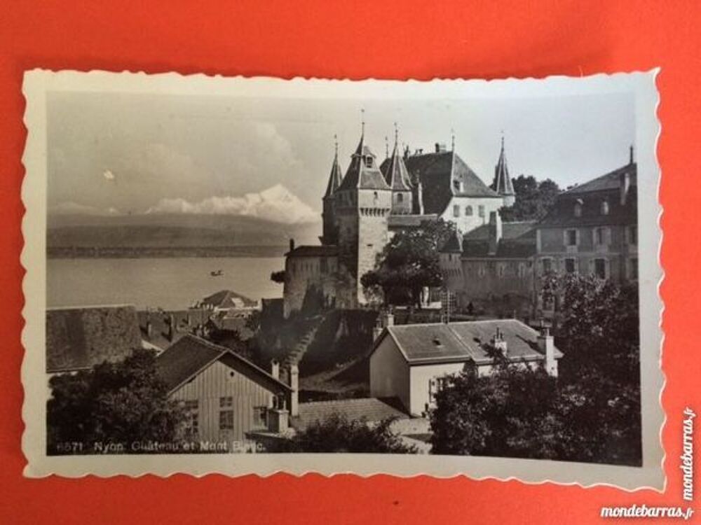 Carte postale Nyon - Suisse - 1950 