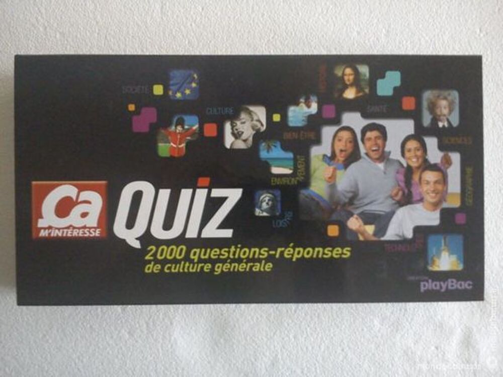 Quiz &ccedil;a m'int&eacute;resse Jeux / jouets