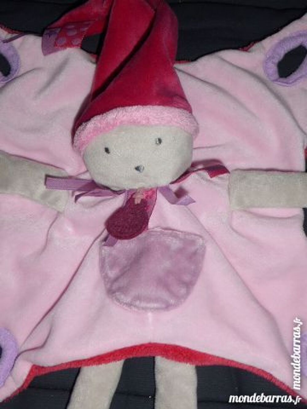 Doudou et compagnie lutin framboise tatoo DC2665 Puériculture