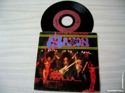 45 TOURS SAXON Never surrender 7 Nantes (44)